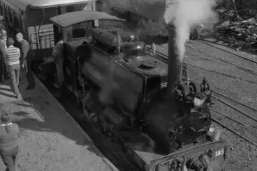 Photograph of locomotive F 185 Image: Photograph of locomotive F 185