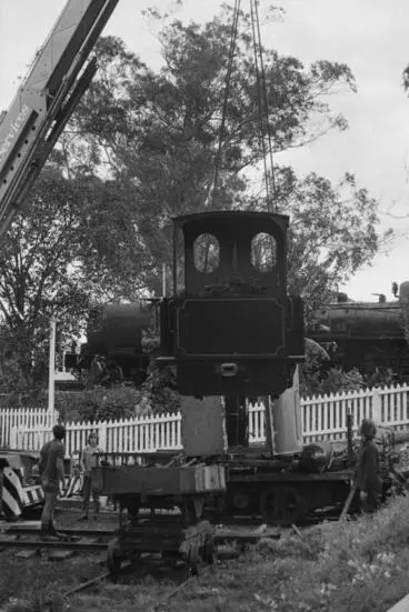 Image: Photograph of Orenstein & Koppel locomotive