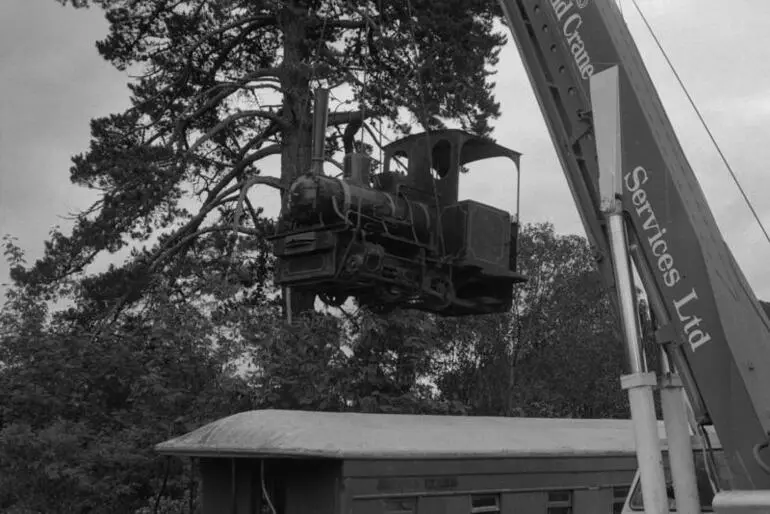Image: Photograph of Orenstein & Koppel locomotive