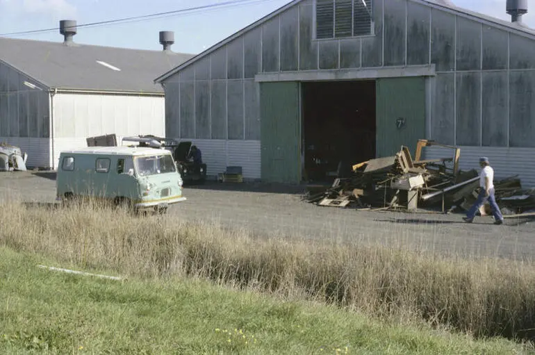 Image: Photograph of Sylvia Park sheds