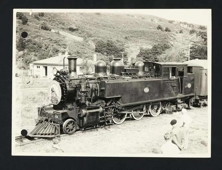 Image: Steam locomotive Ww 556, 1959
