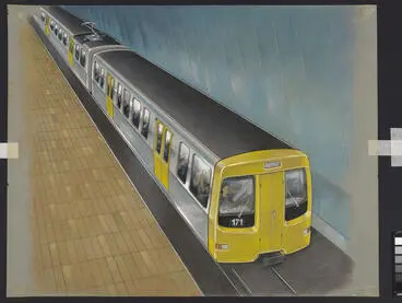 Image: Auckland Rapid Transit: Concept for control car of train 171