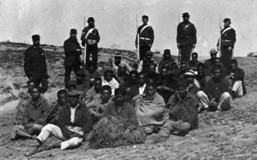 Image: Pai Mārire Prisoners, 1865