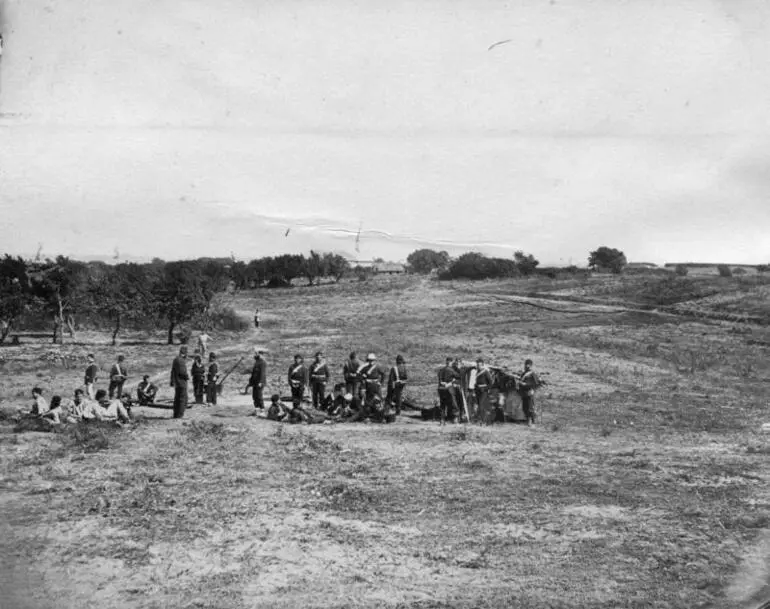 Image: Rangiaowhia, February 1864