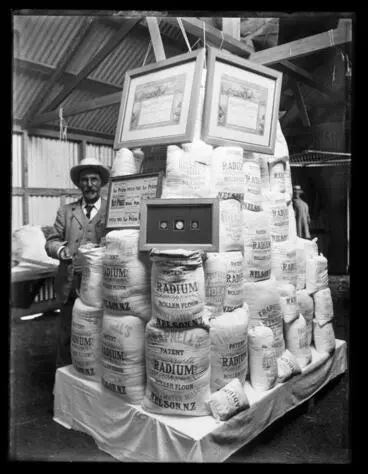 Image: Display of Radium Flour, Brightwater Mills