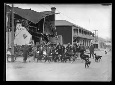 After the earthquake Image: After the earthquake