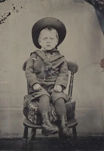 Image: Unknown young boy