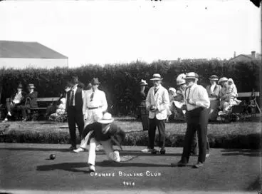 Image: "Opunake Bowling Club 1914"