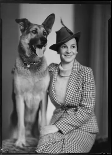 Image: Susan Harris, Woman and Dog