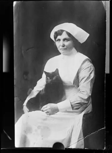 Image: Rossina, Nurse & Cat