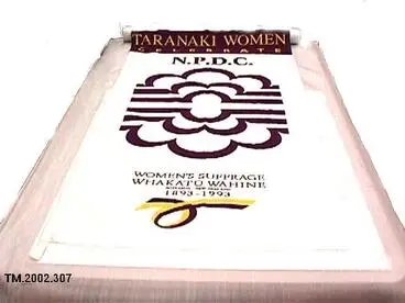 Image: Banner, Women's Suffrage