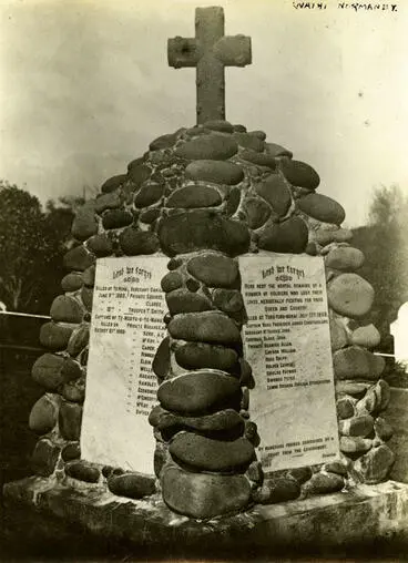 Image: Taranaki Land Wars memorial near Camp Waihi