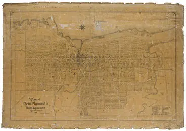 Image: Plan of New Plymouth in New Zealand [map]