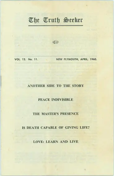 The Truth Seeker Image: The Truth Seeker