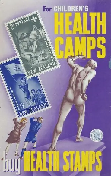 Image: For Children's Health Camps buy Health Stamps [poster]
