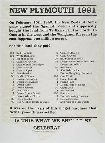 Image: New Plymouth 1991 [poster]