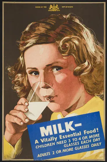 Image: Milk A Vitally Essential Food! [poster]