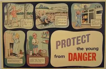 Image: Protect the young From danger [poster]