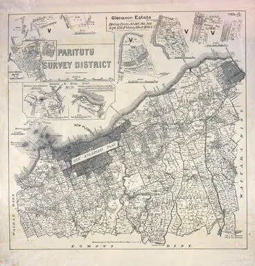Image: Paritutu Survey District [map] c1921