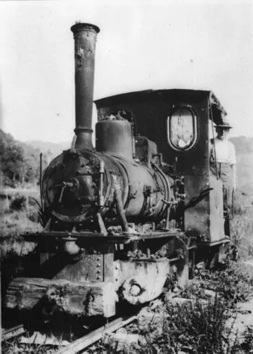 Image: Mokau Collieries Ltd Locomotive