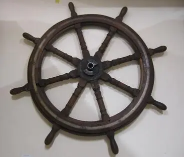 Image: Steering wheel, paddlesteamer -"Manuwai"