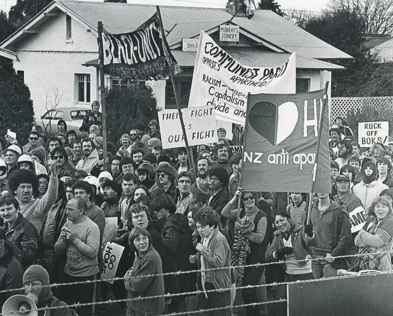 Image: Photograph - 1981 Springbok Tour