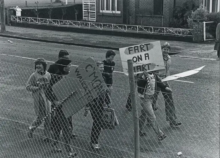 Image: Photograph - 1981 Springbok Tour