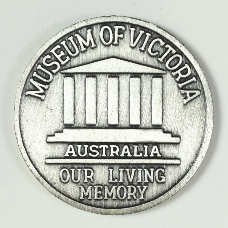 Image: Medal - Museum of Victoria, Phar Lap, Silver, 1983 (AD)