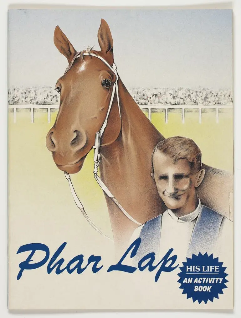 Image: Booklet - 'Phar Lap His Life',  Activity Book, 1986