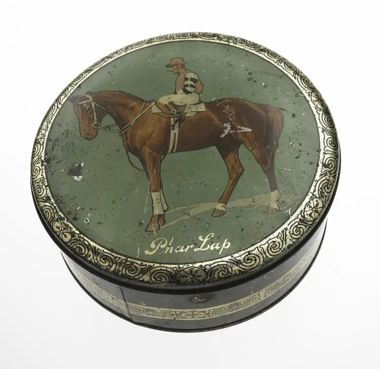 Image: Cake Tin - Phar Lap, 1930s