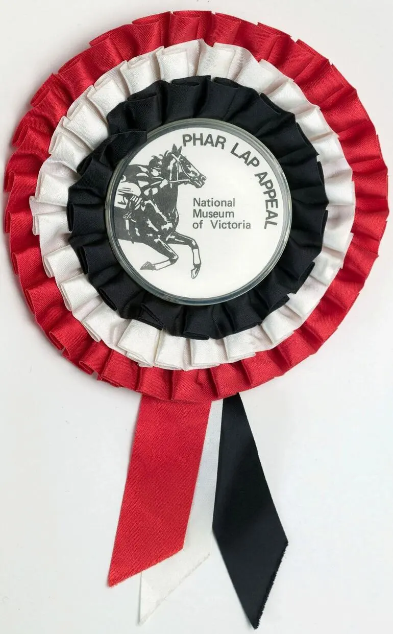 Image: Rosette - Phar Lap Appeal, Museum Victoria, 1980