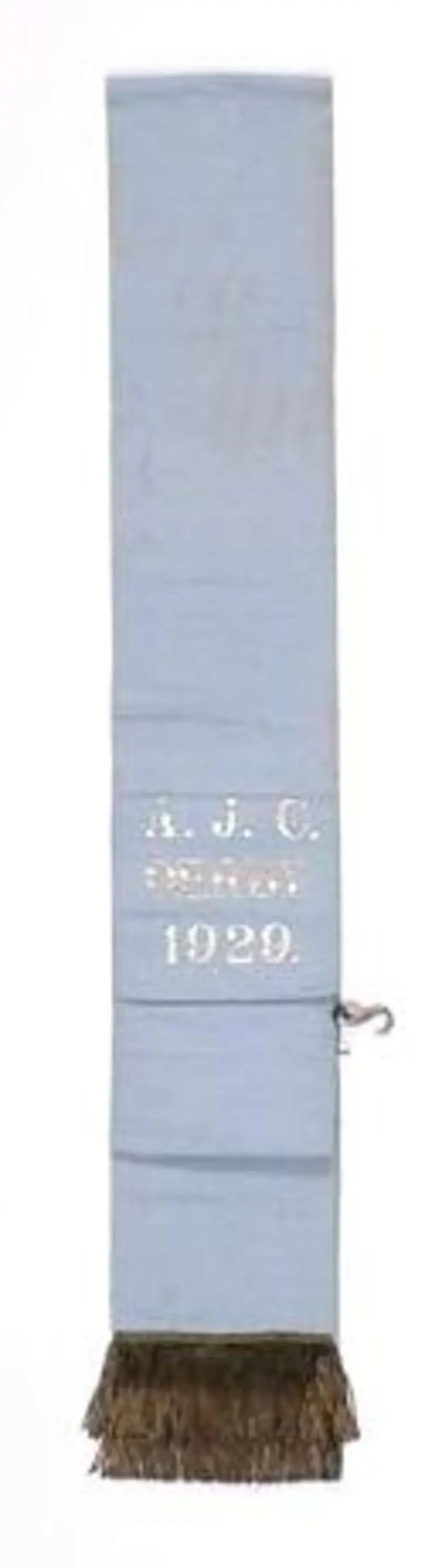 Image: Presentation Sash - AJC Derby, Phar Lap, Blue, 1929