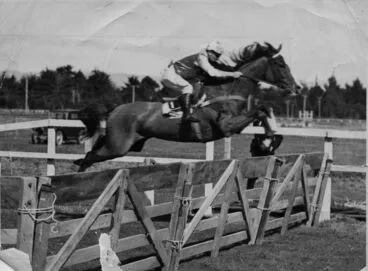 Image: Hurdle Jumper at Foxton Racecourse