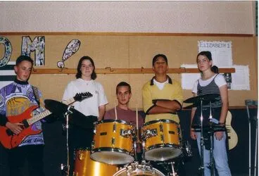 Image: Teenage Band, 5 Members, 1980's-90's