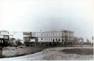 Image: Club Hotel & shops on Plimmer Terrace, c.1920's