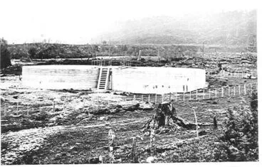 Image: Settling Tanks - Levin Water Supply (Ohau valley)