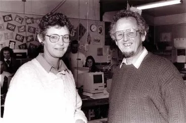 Image: Mr Laird and Mrs Batten -Teachers, 1994