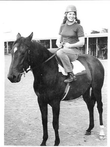 Image: Unknown Woman on Horse