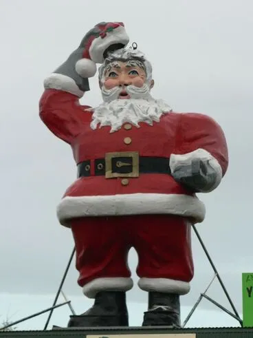 Image: Father Christmas at the Levin Adventure Park 2007