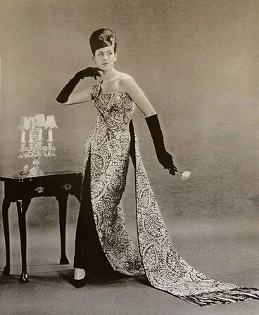 Image: Golden Peacock gown