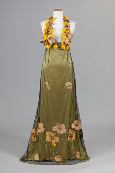 Image: Night flowers of the Pacific evening dress