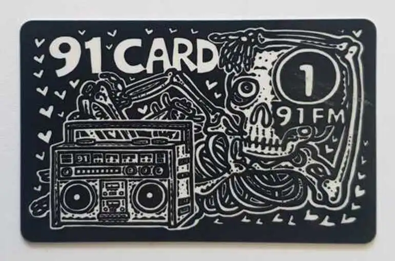 Image: Radio One subscriber card, 2011
