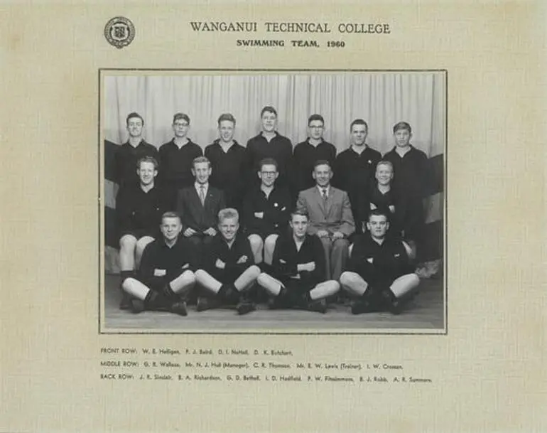 Image: 1960 Swim Team