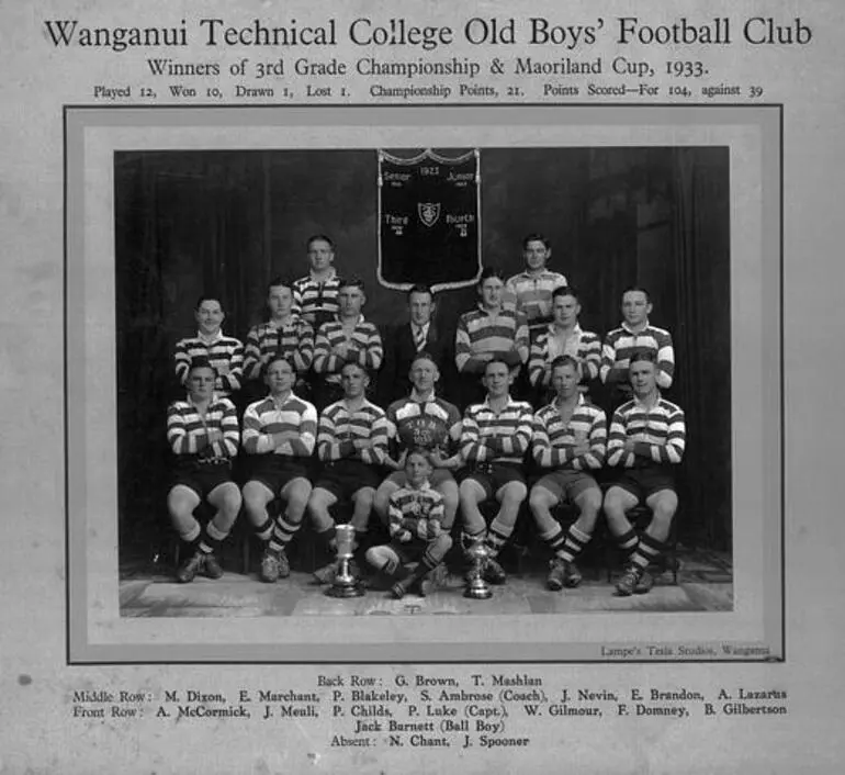 Image: 1933 Rugby