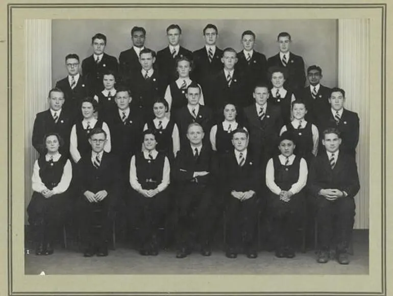 Image: 1943 School Council Wanganui Technical College