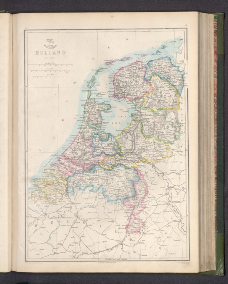 Image: Holland / by J. W. Lowry, F. R G. S. ; engraved by J. W. Lowry ; Day & Son Lithrs. to The Queen.