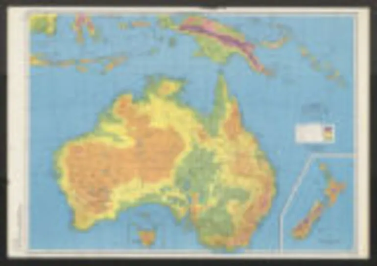 Image: Australia and New Zealand / American Map Company, Inc