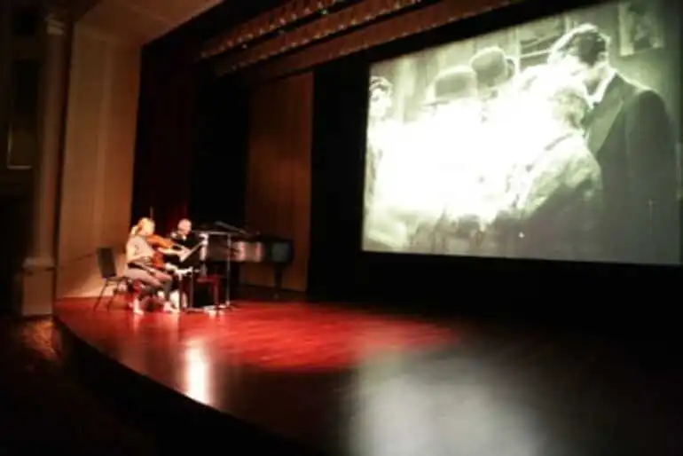 Image: Screening of John Ford's recently discovered "Upstream" with musical accompaniment by pianist Michael Mortilla and violinist-percussionist Nicole Garcia. Brian Meacham, the archivist from the Academy who started negotiations with the New Zealand Film Archive, will introduce the film. October 28, 2010