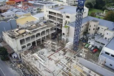 Image: Construction of new Palmerston North City Library