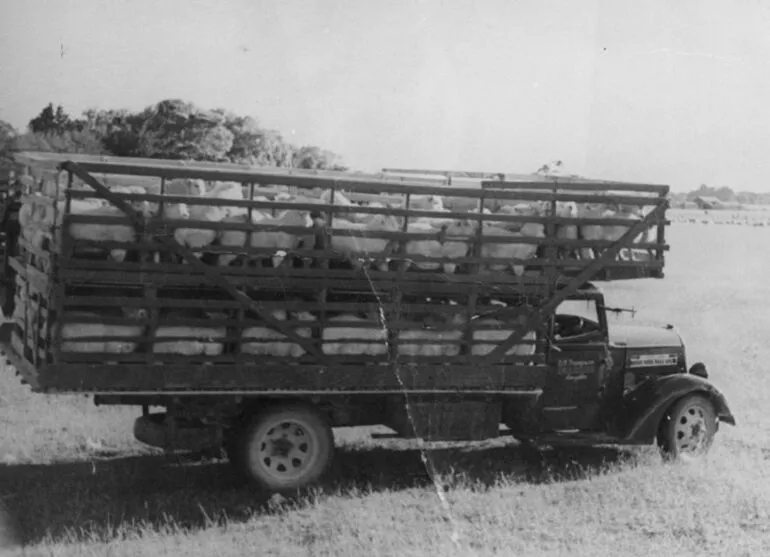 Image: Dudley Thompson's Sheep Truck